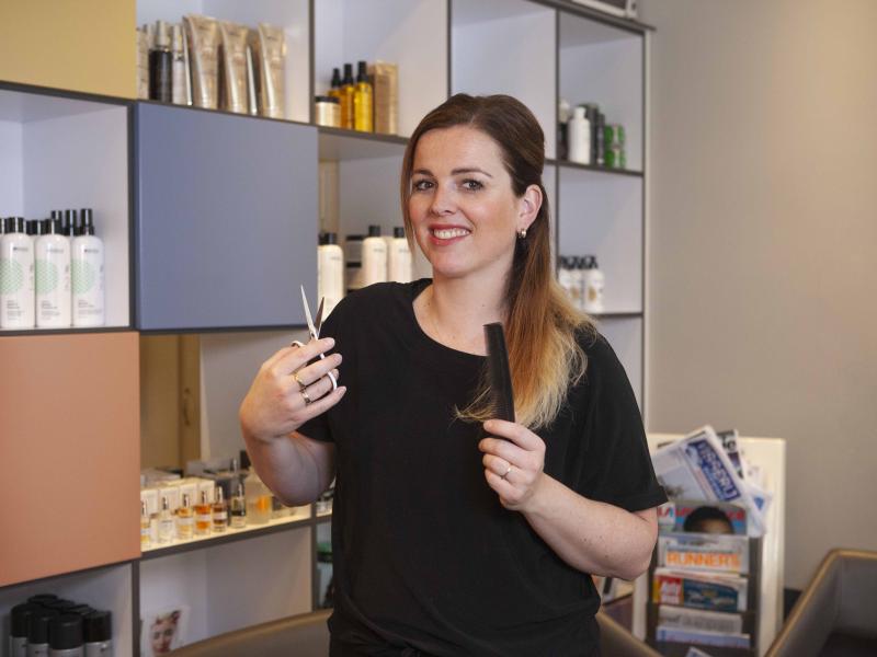 Trendy Hairstyling knippen