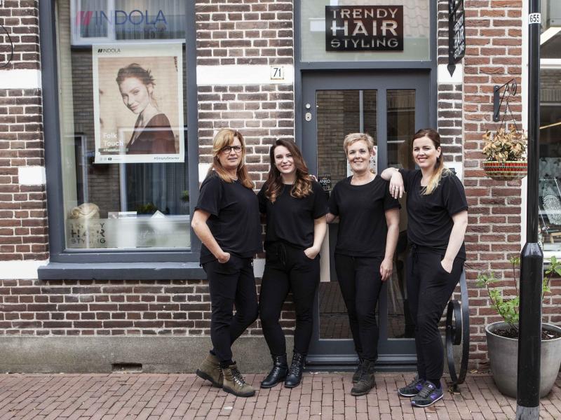 Trendy Hairstyling knippen